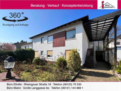 Freistehender Bungalow mit Einliegerwohnung auf traumhaften, weiter bebaubaren Grundstück in g