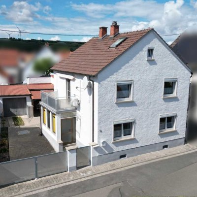 Freistehendes Einfamilienhaus Guntersblum - Keller Klima Garten Garage