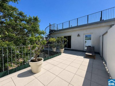 Traumhafte 4-Zimmer-Wohnung mit Dachterrasse beim Augarten