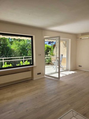 2-Zimmer-Wohnung, 57m², mit herrlicher, sonniger Südwest Terrasse 18m², zentralgelegen