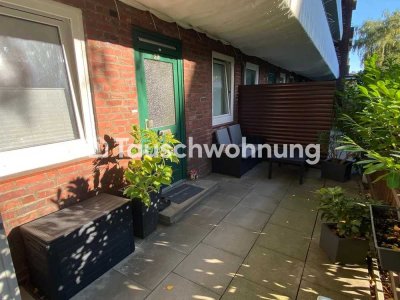 Tauschwohnung: 2-Zimmer-Terrassenwohnung in Hamburg Dulsberg