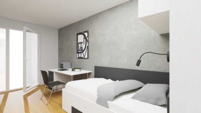 Schöne, Helle, Mobilierte 1-Zimmerwohnung in TOP Lage