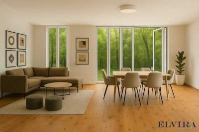 ELVIRA - Unterföhring -
außergewöhnliches, flexibel nutzbares Anwesen am Poschinger Weiher im Außen