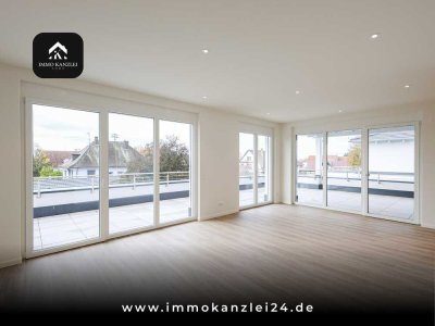 Wohnen auf höchstem Niveau: Penthouse mit großer Dachterrasse & Klimaanlage in Schwanau!