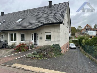 Geräumige, unterkellerte Doppelhaushälfte in Vlotho - Holzmann Immobilien