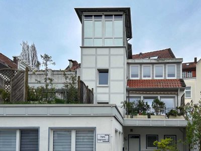 TOP exklusive geräumige 6-Raum-Penthousewohnung mit exklusiver Innenausstattung und EBK in Hameln