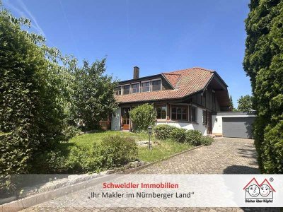 Topimmobilie in Laufer BESTLAGE: XXL-Einfamilienhaus mit ELW und Doppelgarage "Am Kunigundenberg"
