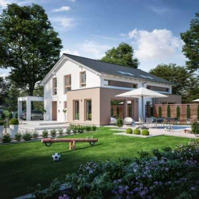 FÜR ZWEI FAMILIEN IST HIER JEDE MENGE PLATZ