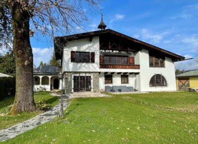 Großzügiges Wohnparadies in Salzburg/Birkensiedlung: 7 Zi., Garten, Terrassen, Balkon, Carport, Pergolasitzplatz