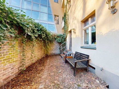 Charmante Altbau-Wohnung  mit Dielen, Terrasse und effizienter Raumaufteilung