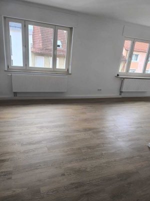 Renovierte Wohnung mit offenem Wohn-/Essbereich