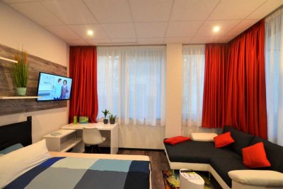 Moderne 1-Zimmer-Wohnung, direkt in der City Aschaffenburg, Innenstadtlage