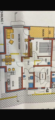 Freundliche 2-Zimmer-EG-Wohnung mit Balkon in Schutterwald
