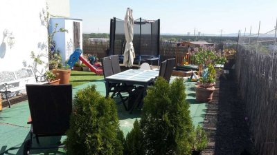 Einzigartige Penthouse-Wohnung mit 150m² Dachterasse  provisionsfreiin Obertshausen