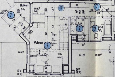 Helle 2,5-Zimmer-Wohnung mit Balkon im 2. OG in Rutesheim