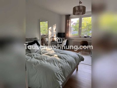 Tauschwohnung: Helle 2-Zi.-Wohnung in Ehrenfeld – suche ab 2 Zi. mit Balkon