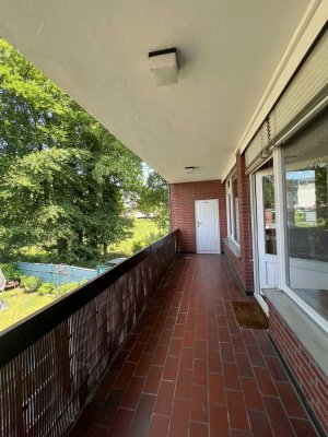 **Balkonwohnung mit zwei Zimmern**
