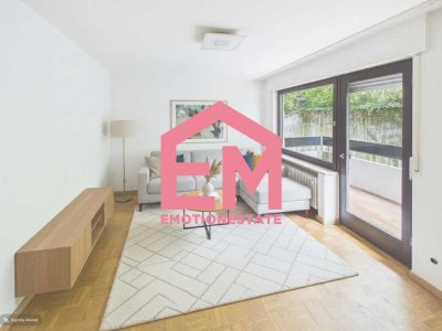 Etagenwohnung mit Balkon & Garage