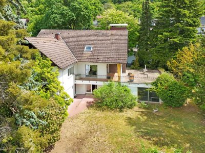 Großes 1 bzw.2 Familienhaus in begehrter Hanglage von Seeheim mit wunderschönem Ausblick