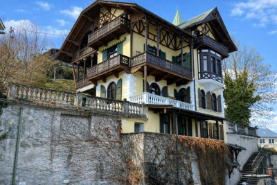 **Herrschaftlich Wohnen in einer Denkmalgeschützten Villa im Herzen von Berchtesgaden**