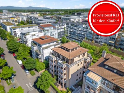 Hochwertiges Penthouse mit nahezu umlaufendem Balkon und Tiefgaragenstellplatz