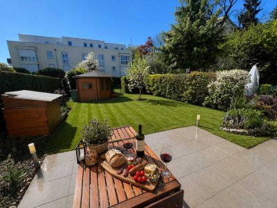 Sonnige 3,5-Zimmer Gartenwohnung in München-Moosach