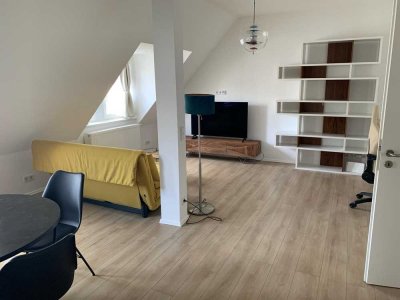 Möbilierte 1,5-Zimmer-Wohnung in Frankfurt am Main