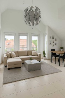 2 Wohnungen 62 qm  Dachgeschoss und 55 qm Erdgeschoss