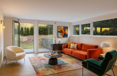 wunderschöne  2 Zimmer Wohnung Erstbezug nach Sanierung moderne in S-West mit Gartenanteil