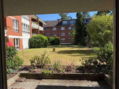 Schön geschnittene 2-Zimmer-Erdgeschosswohnung mit Terrasse
