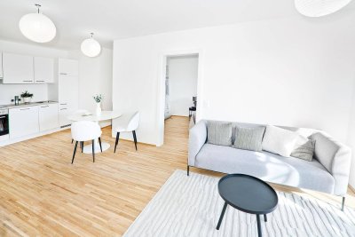 FLO07 - Malerische 2-Zimmer-Wohnung mit Blick auf den Kahlenberg an der Alten Donau mit Loggia