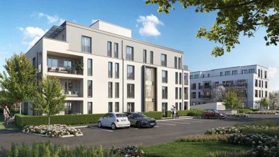 ++ Neubau im Zentrum von Aichach: 4-Zimmer-Wohnung mit Balkon/Terrasse ++