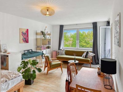 Vermietete und gepflegte 1-Zimmer-Wohnung in der Landshuter Bayerwaldsiedlung