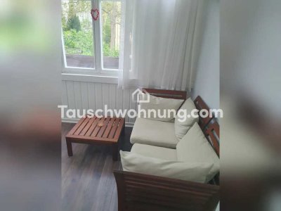 Tauschwohnung: 2,5 Zimmer im Grünen gegen 2 Zimmer-Kiezwhng mit Balkon
