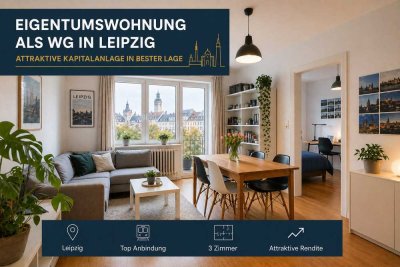 Provisionsfrei / Kapitalanlage in Leipzig – Sofort Cashflow + massive Steuervorteile nutzen