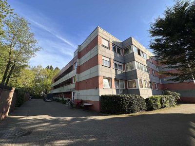 2-Raum-Wohnung EG mit Balkon und Einbauküche in Münster an Single zu vermieten