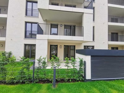 Moderne 2-Zimmer-EG-Wohnung mit Garten, Tiefgarage und hochwertige Einbauküche – ab 01.09.2025