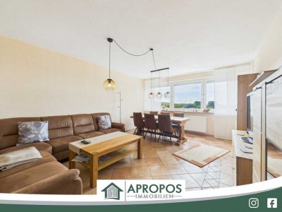 Penthousefeeling mit Garage & Weitblick! Phänomenale Aussicht trifft Komfort