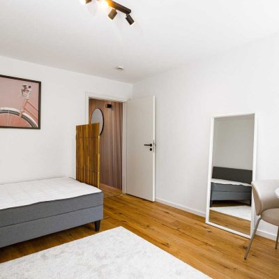 Frisch renoviertes, voll möbliertes 1-Zimmer-Apartment in München - provisionsfrei, sofort verfügbar