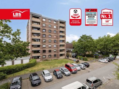 Attraktive und modernisierte 2-Zimmer-Etagenwohnung mit Aufzug und Loggia
