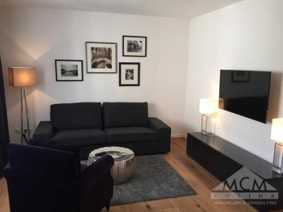 Schöne und moderne voll möblierte 2-Zimmer-Wohnung mit Balkon in guter Lage von Frankfurt-Ginnheim