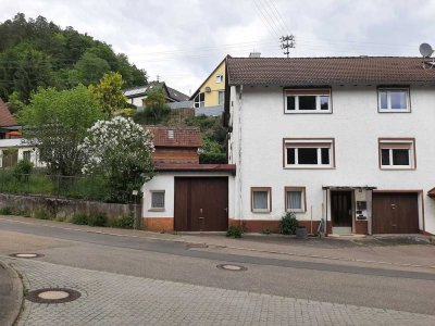 Provisionsfrei! Doppelhaushälfte mit großem Garten u. Ausbaupotenzial in Altoberndorf am Neckar