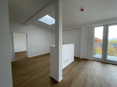 Moderne 3-Zimmer Neubau-Dachgeschosswohnung mit Balkon