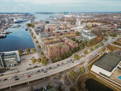 Attraktive 3-Zimmer-Neubauwohunge mit Ost-Süd-Balkon im Baufeld XIII an der Förde