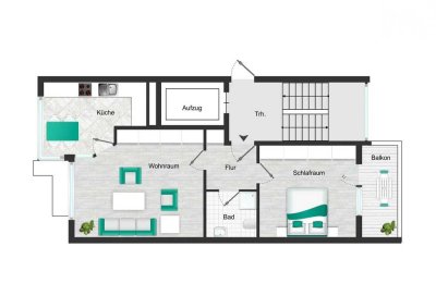 Wohnung in der Weststadt!