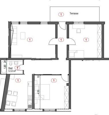 Renovierungsbedürftige 3 Zimmer Wohnung sucht Handwerker
