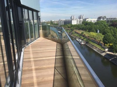 Exklusives Penthouse mit Wasserblick in der Europacity! Das beste was Berlin zu mieten hat!