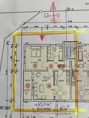 Schöne und gepflegte 2,5-Raum-Wohnung mit Balkon und Einbauküche in Balingen