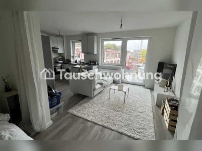 Tauschwohnung: Helles Studioappartment in zentral gelegenem Neubau