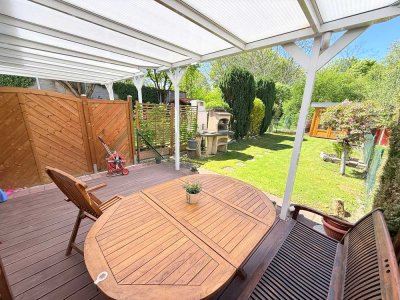 Familienfreundliches Reihenmittelhaus mit Garten in begehrter Lage von Trudering-Riem